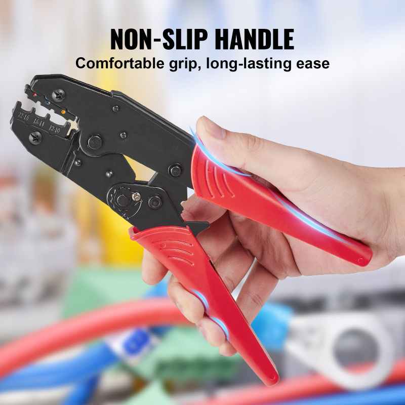 VEVOR Ratcheting Crimping Tool Set