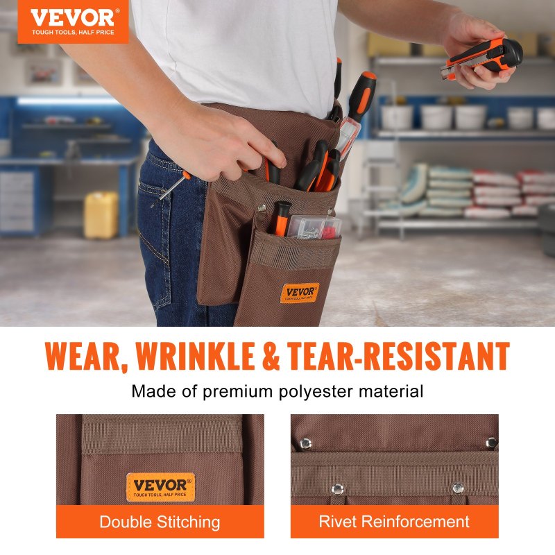 VEVOR Tool Belt adjustable 29-54in